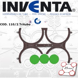 separador de tubo; pipe spacer: peigme écarteur  Ø 110