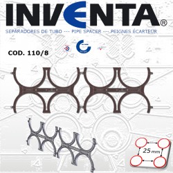 separador de tubo; pipe spacer: peigme écarteur  Ø 110