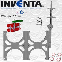 separador de tubo; pipe spacer: peigme écarteur  Ø 160 60 + TELE